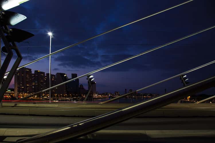 Erasmus Bridge (south view), Rotterdam
