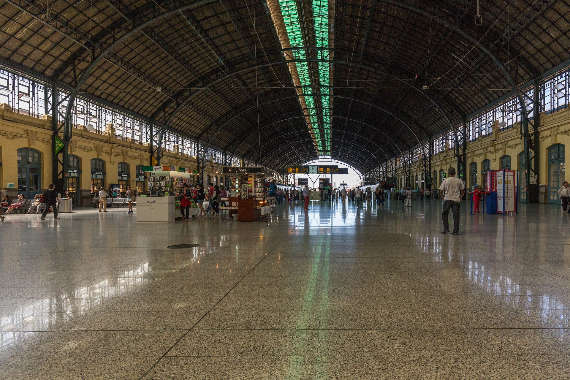 Estació del Nord - historic train station, Spain