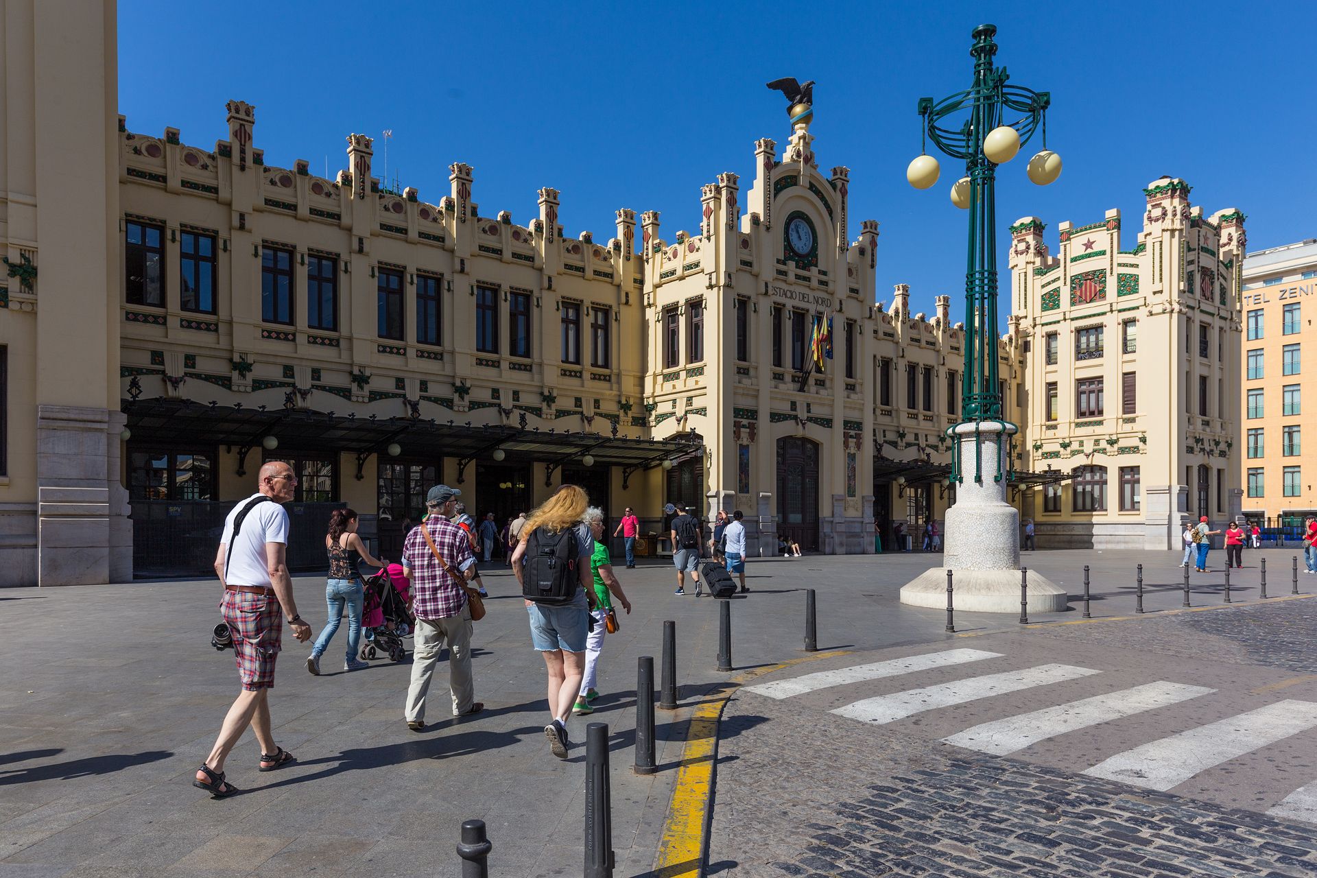 Estació del Nord - historic train station, Spain
