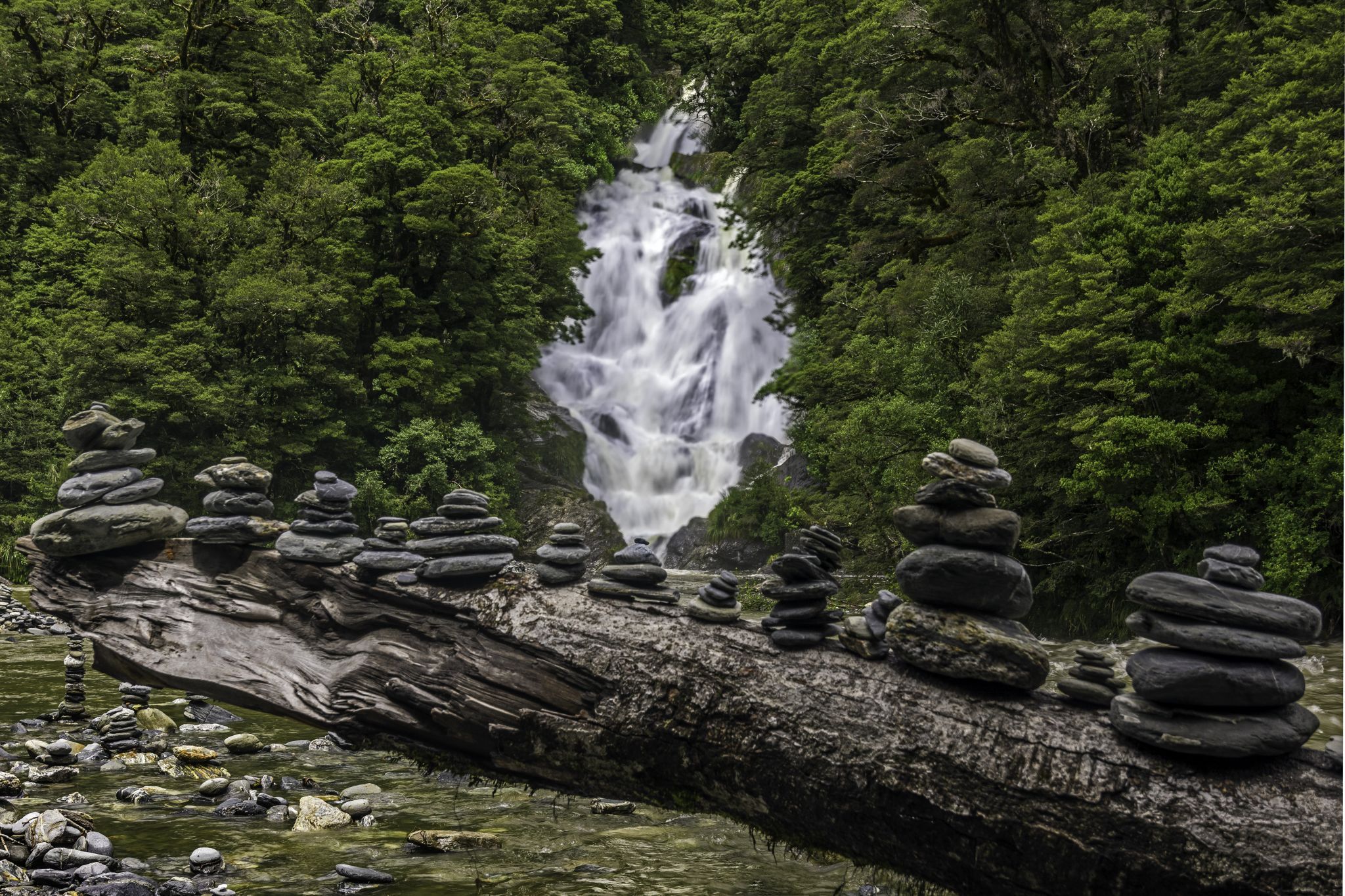 Fantail Falls, New Zealand