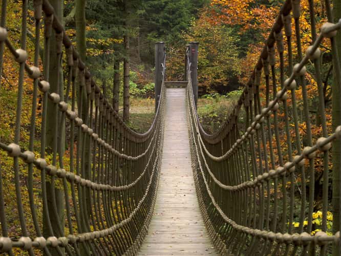 Hängebrücke Kühhude