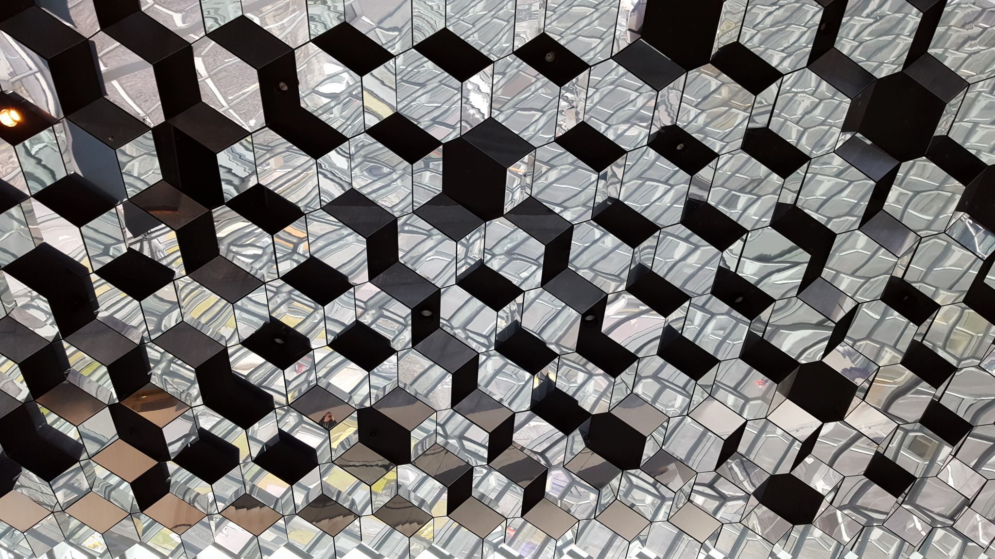 Inside Harpa - Concert Hall, Reykjavík, Iceland