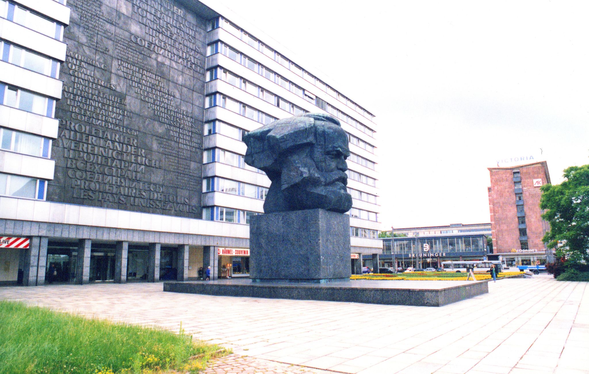 Karl Marx Head, Chemnitz Germany, Germany