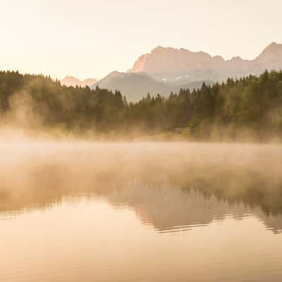 Lake Geroldsee, Karwendel, Germany