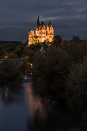Limburg Dom from the B54 Bridge