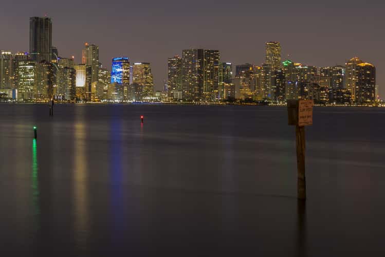 Miami Skyline from the Rickenbacker