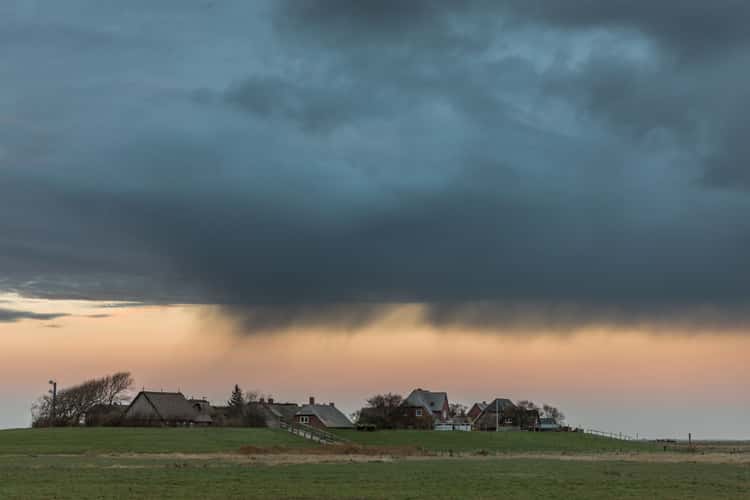 Olandwarft, Hallig Oland