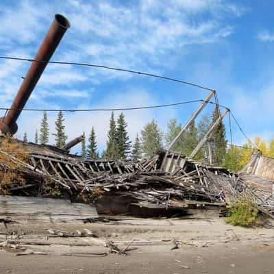 Paddlewheel Graveyard, Yukon, Canada, Canada