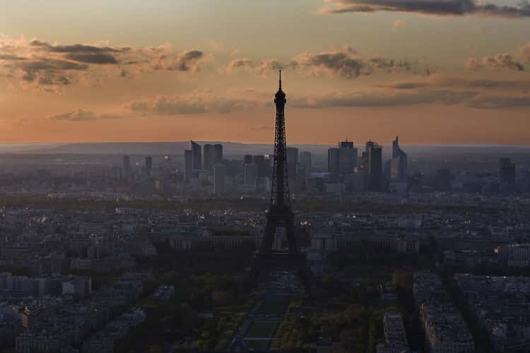 Panoramic terrace of Tour Montparnasse, Paris