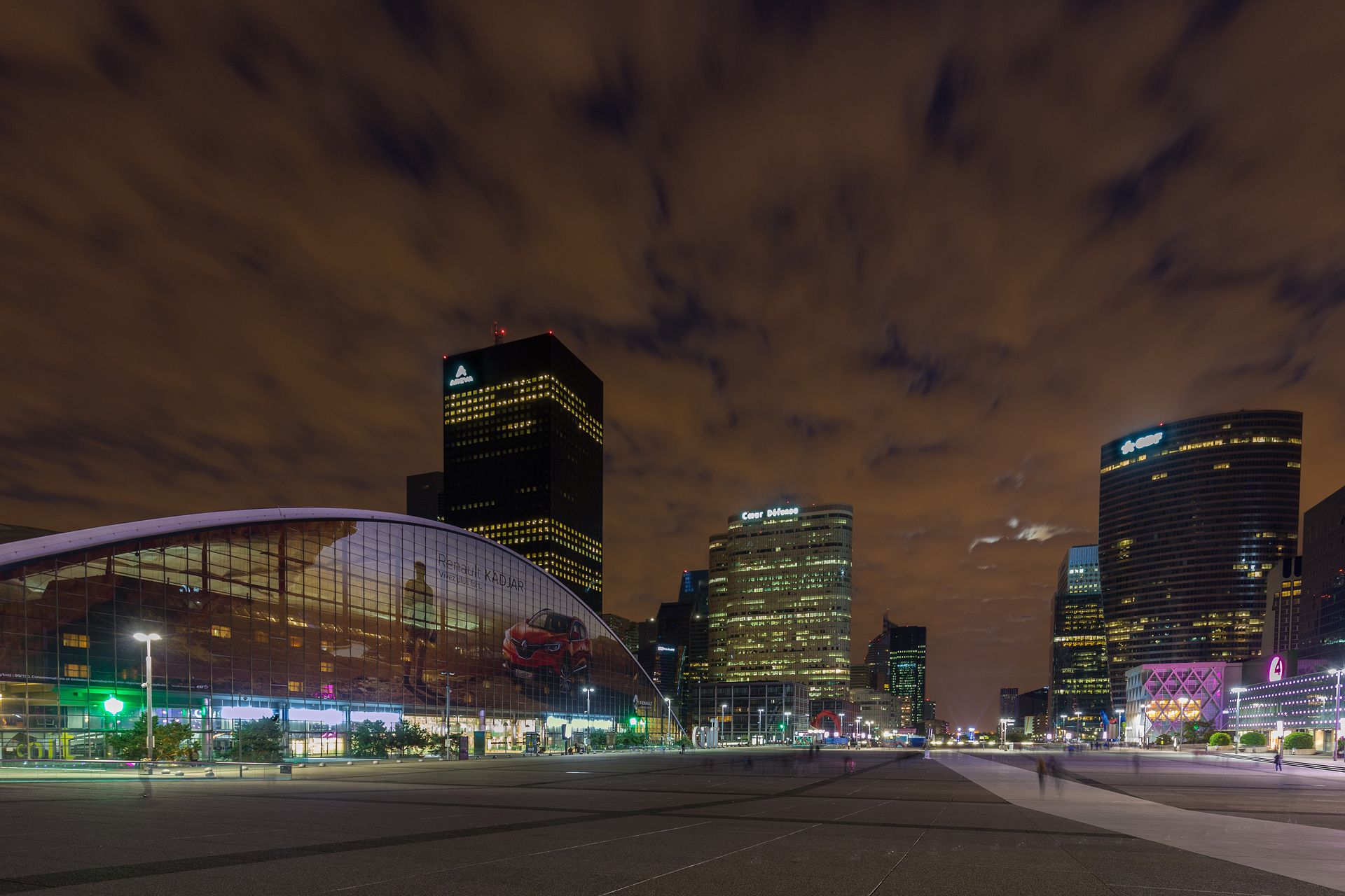 View from the La Défense, Paris, France