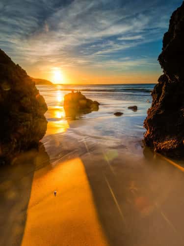 Praia da Oura, Algarve (western part)