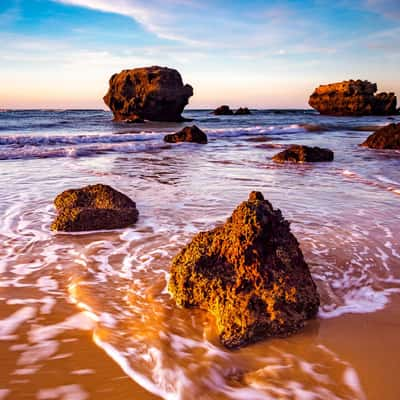 Praia da Oura, Algarve (western part), Portugal