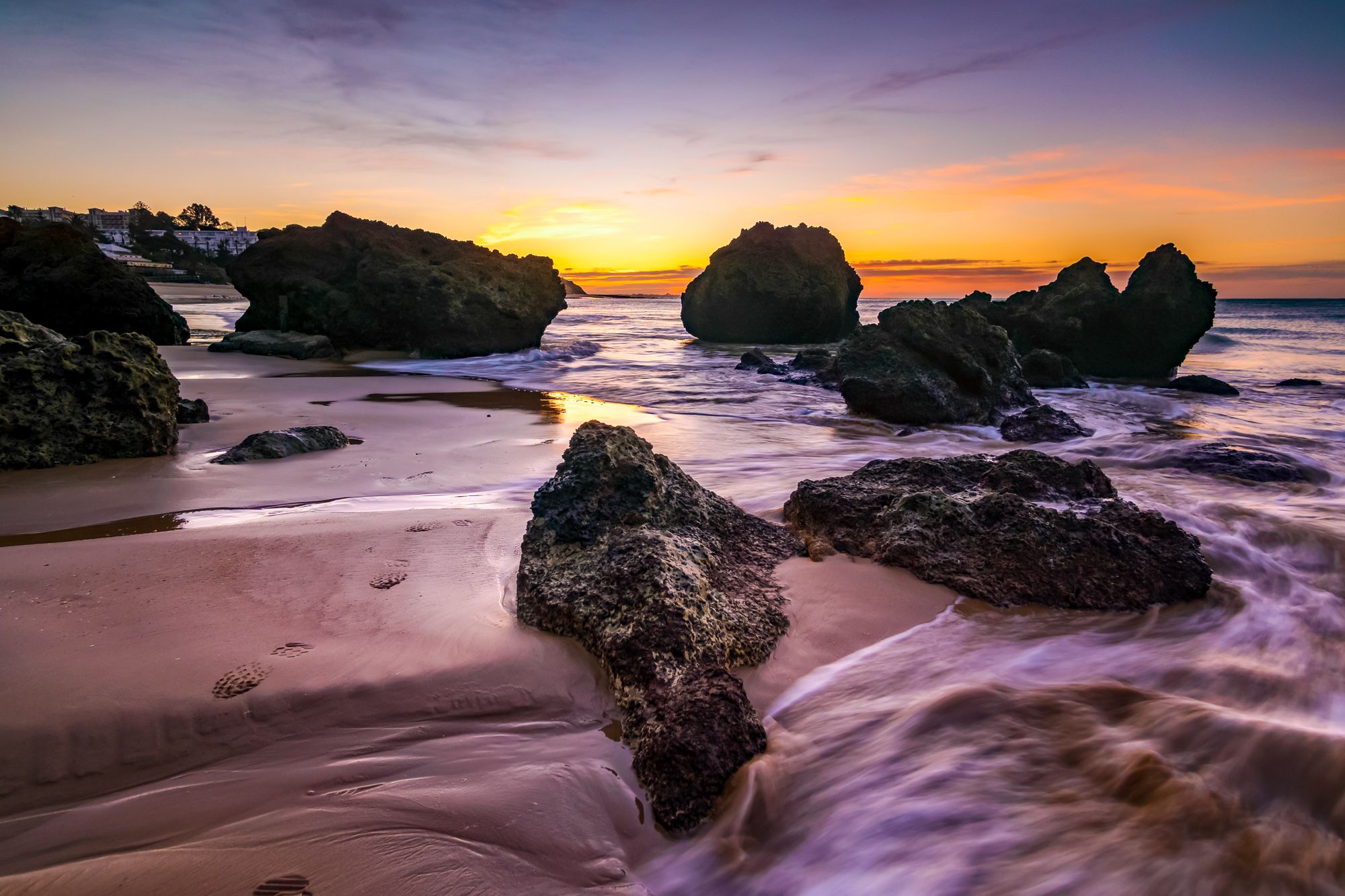 Praia da Oura, Algarve (western part), Portugal
