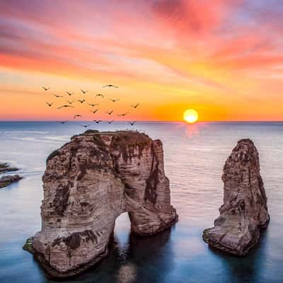 Raouche Rock, Lebanon