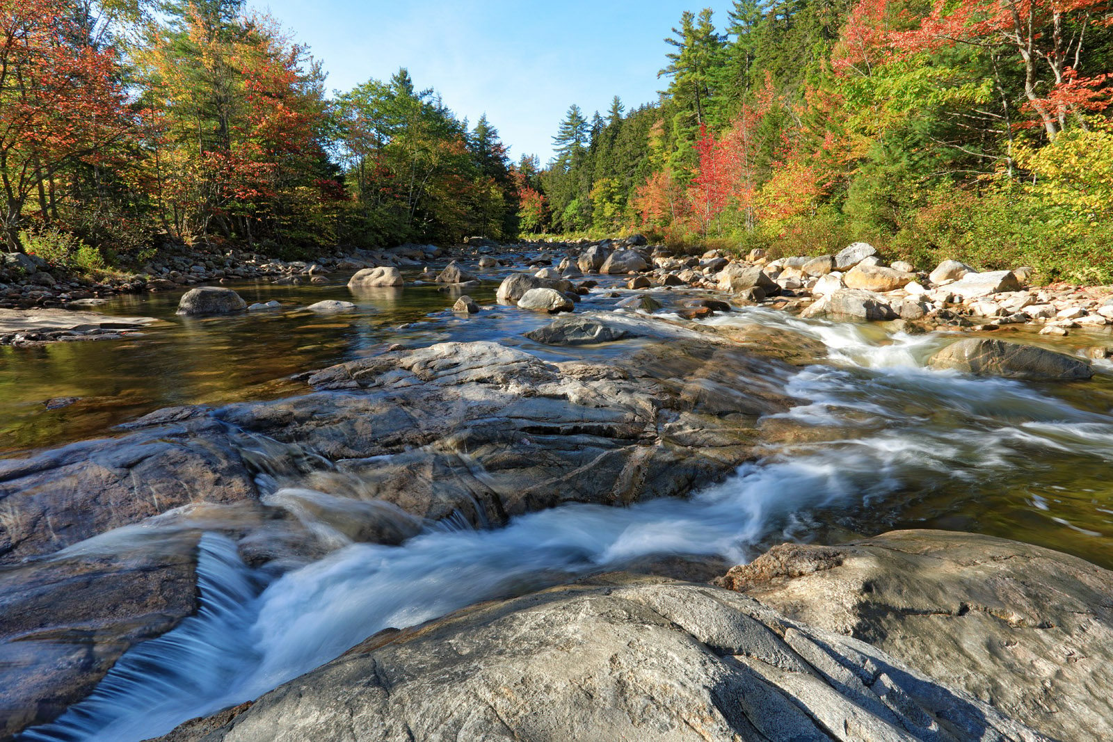 Rocky Gorge, White Mountains, NH, USA