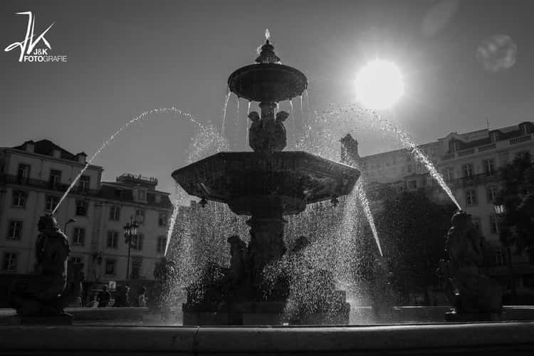 Rossio Fountain, Lisbon