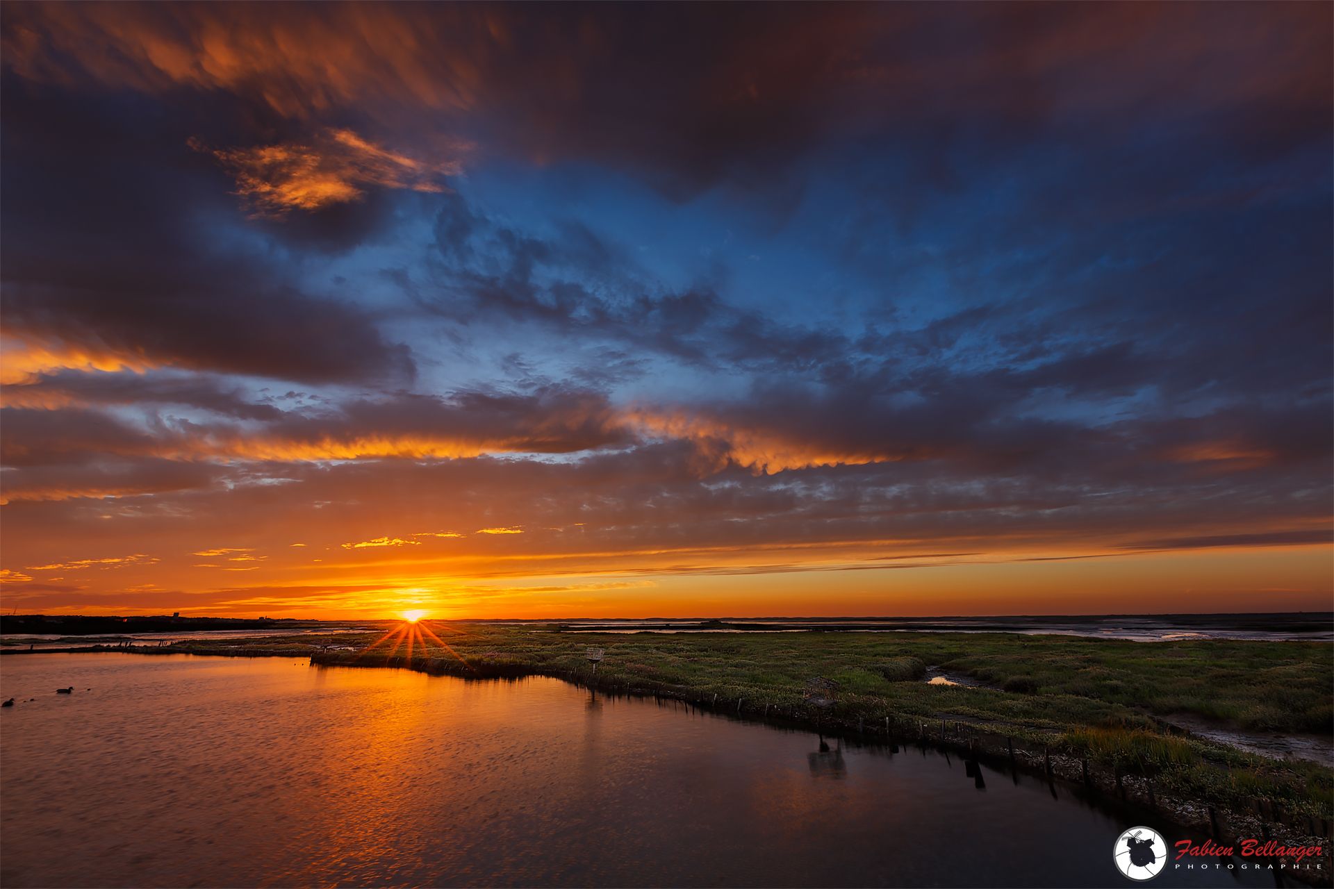 Salt Fields of Gujan Mestras, France