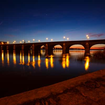 Saumur Old Bridge, France