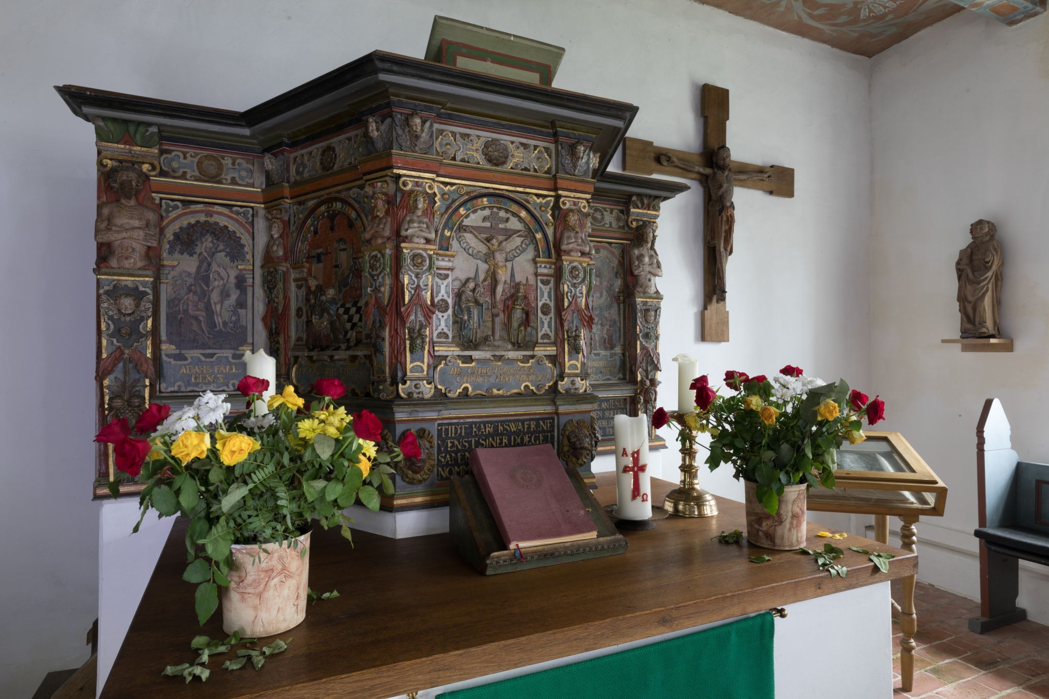 St. Petri church, Hallig Oland, Germany