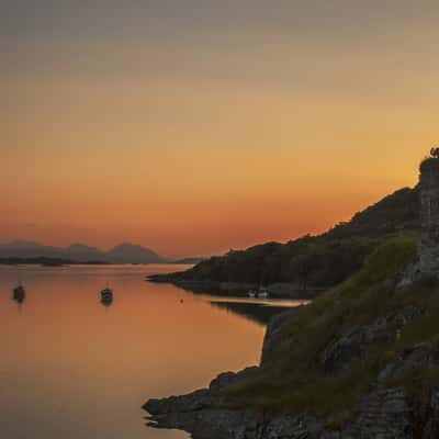 Strome Castle and Plockton view, United Kingdom