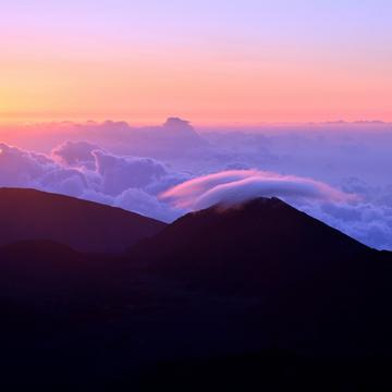 Sunrise at Haleakala National Park, Maui, Hawaii, USA
