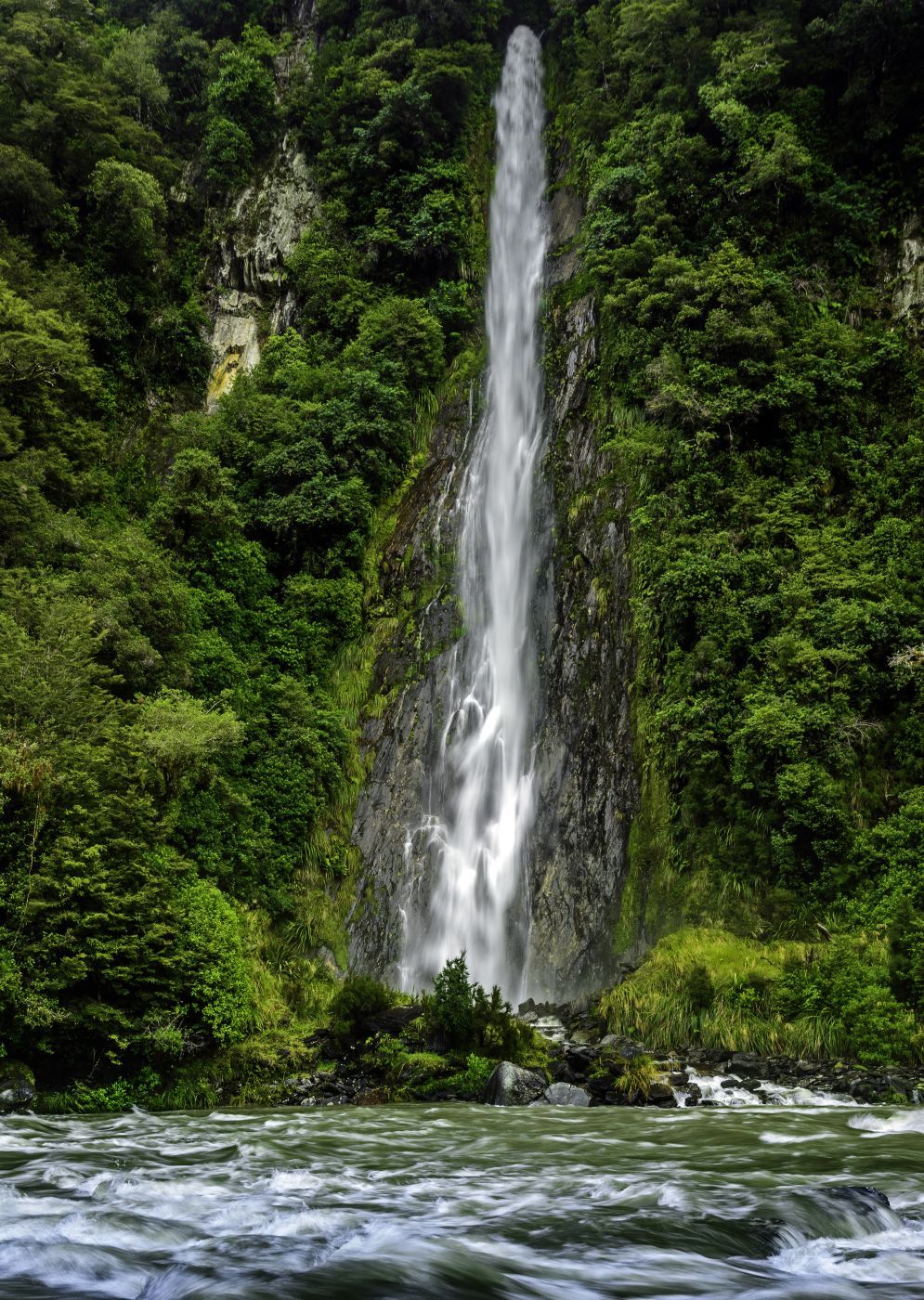Thunder Creek Falls, New Zealand
