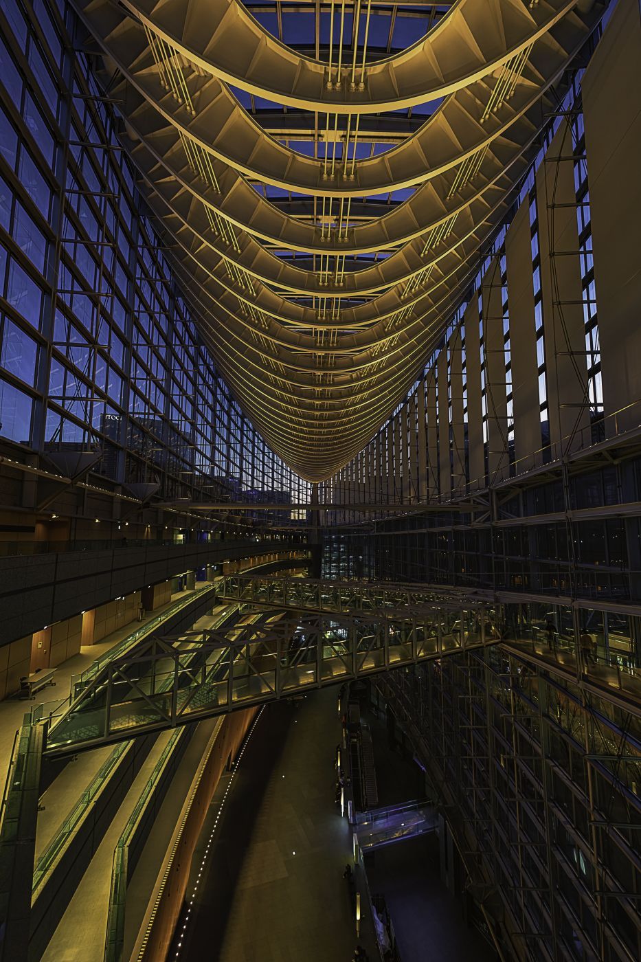 Inside Tokyo International Forum, Japan