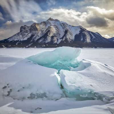 Abraham lake, Canada