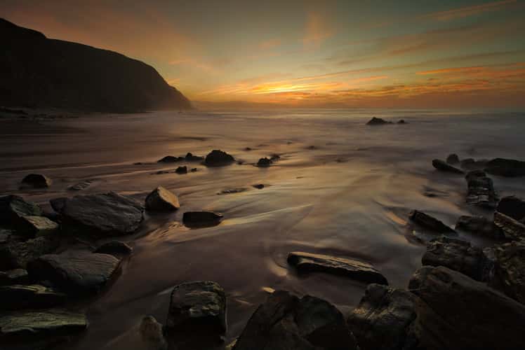 Barrika beach
