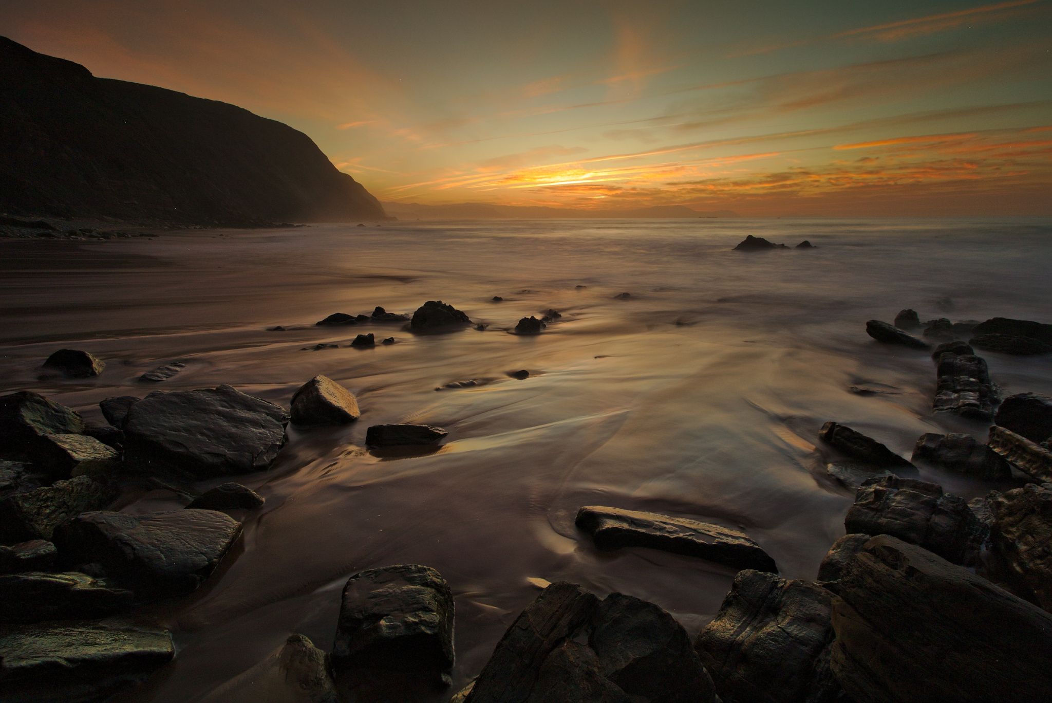 Barrika beach, Spain