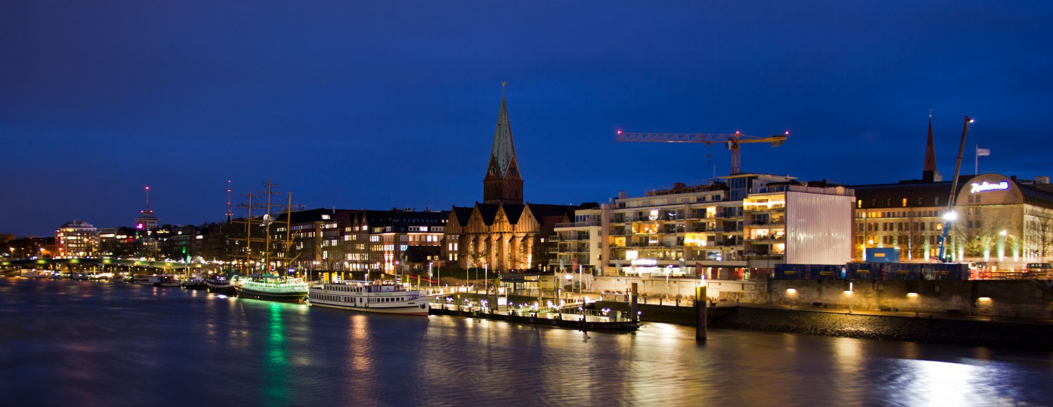 Wilhelm-Kaisen-Bridge, Bremen, Germany