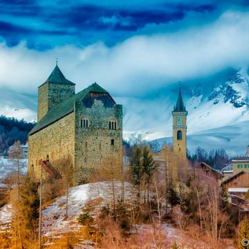 Burg Riom, Switzerland