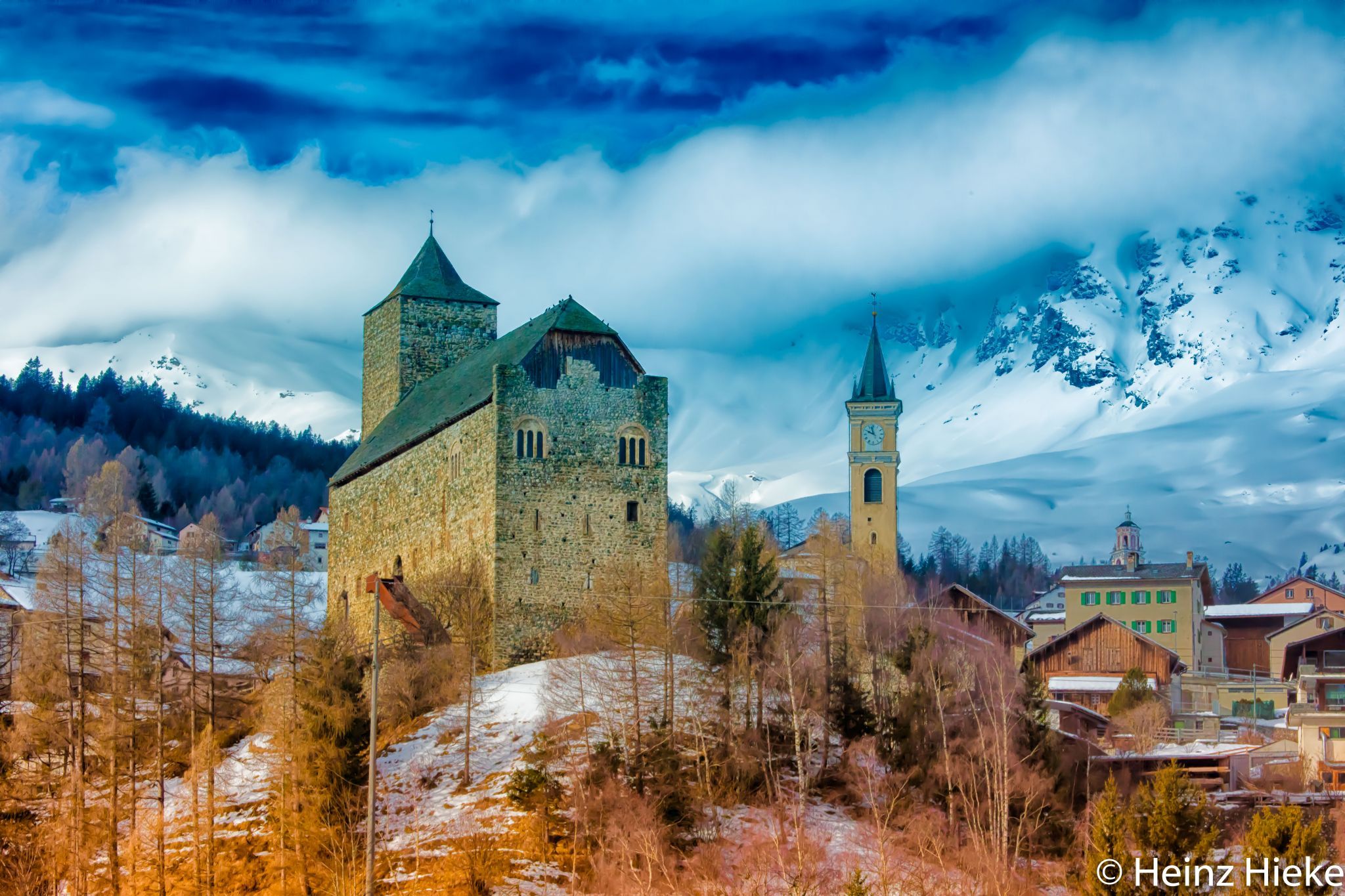 Burg Riom, Switzerland