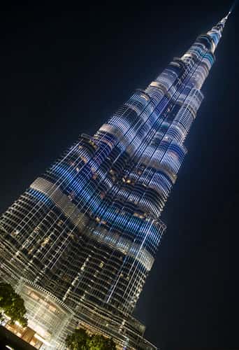 Burj Khalifa - tallest building of the world  - Dubai