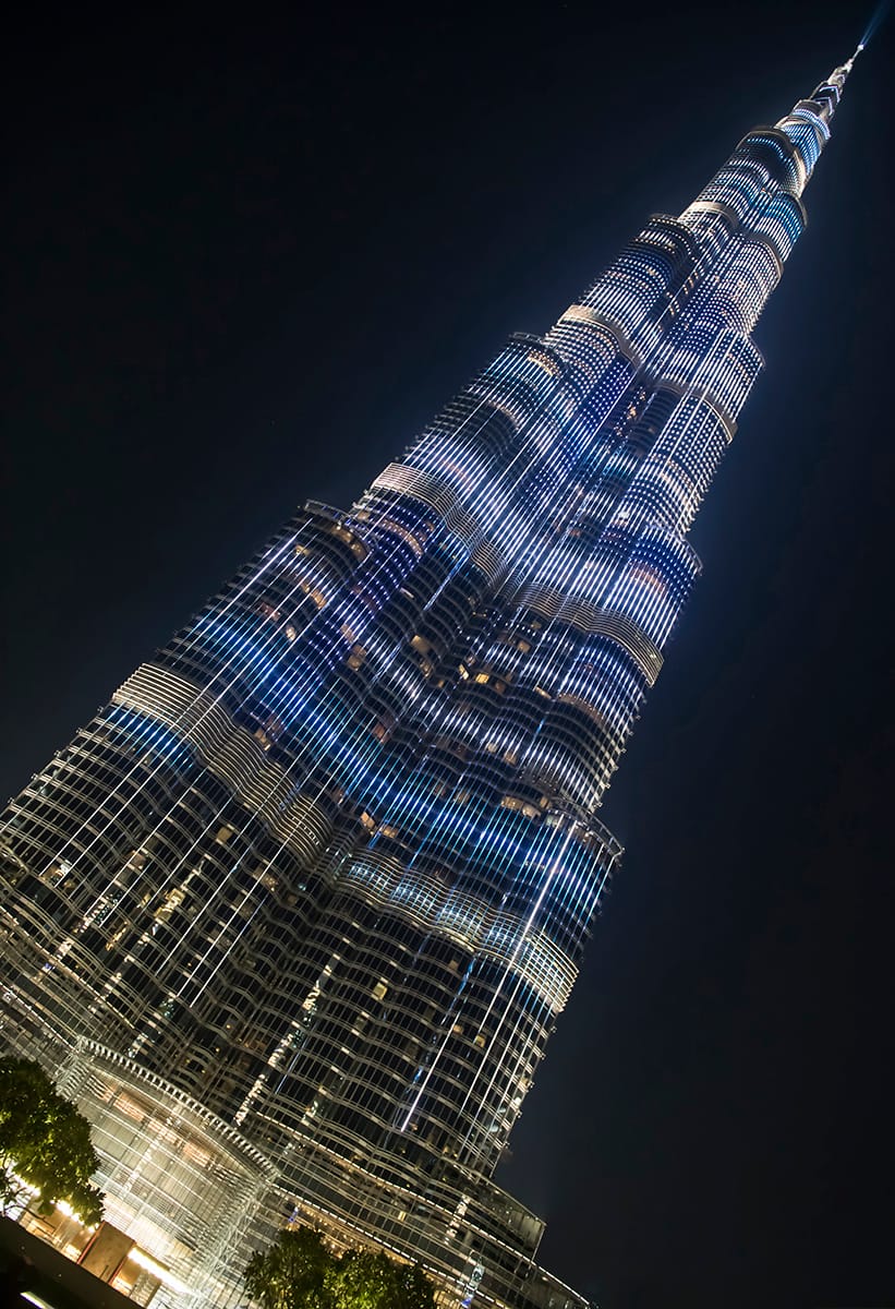 Burj Khalifa - tallest building of the world  - Dubai, United Arab Emirates