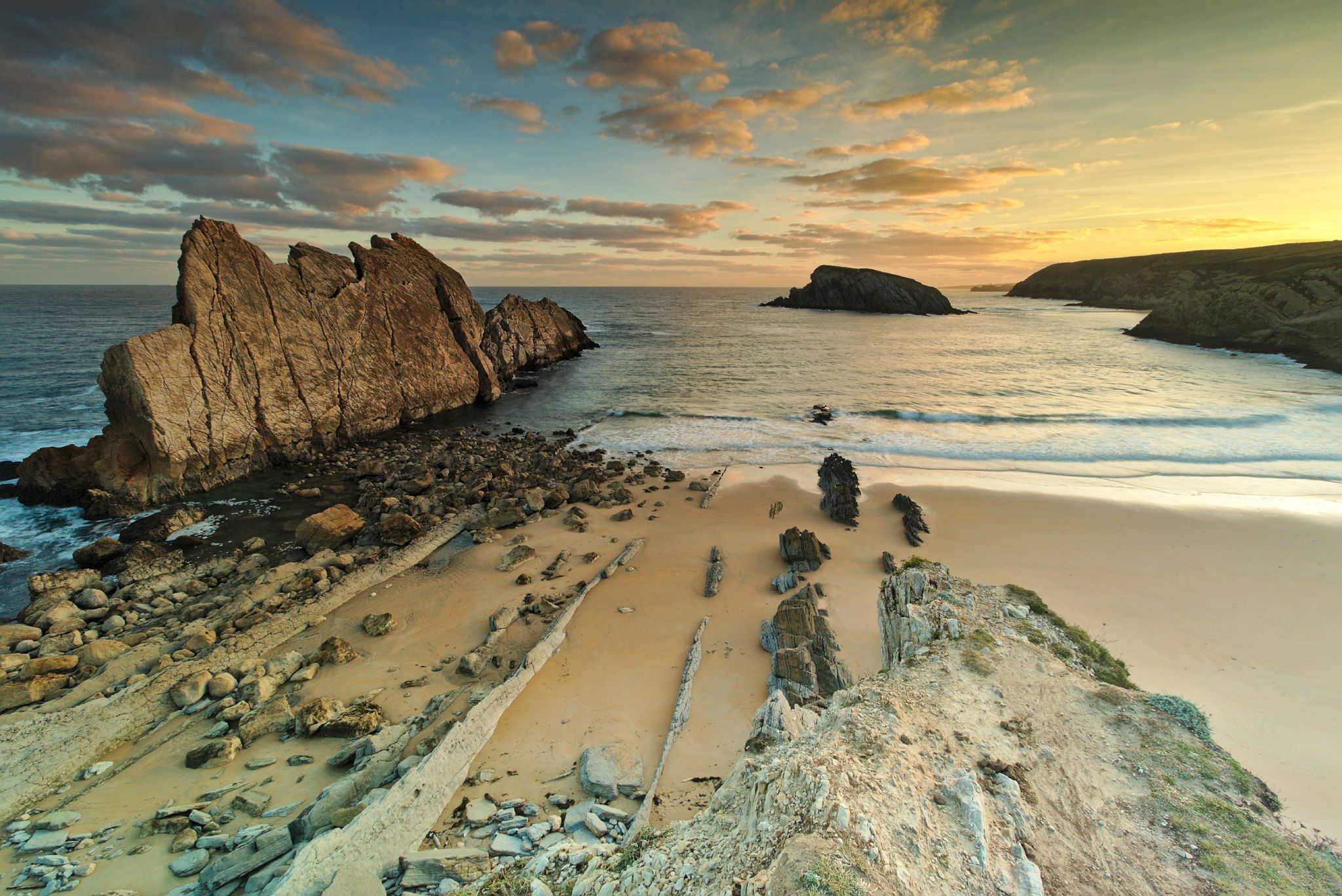 Cantabria, Playa La Arnia, Spain