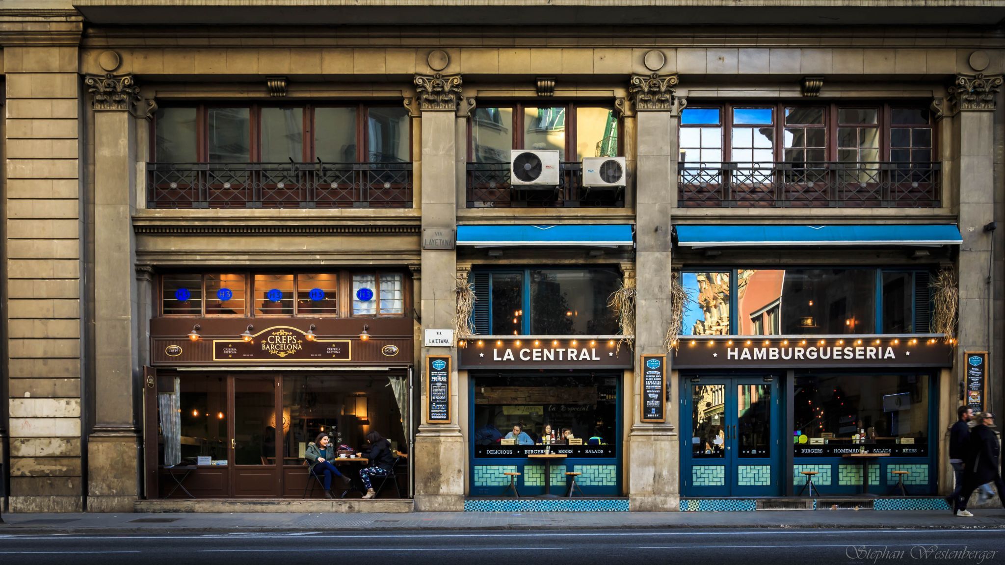 Via Laietana Street, Barcelona, Spain