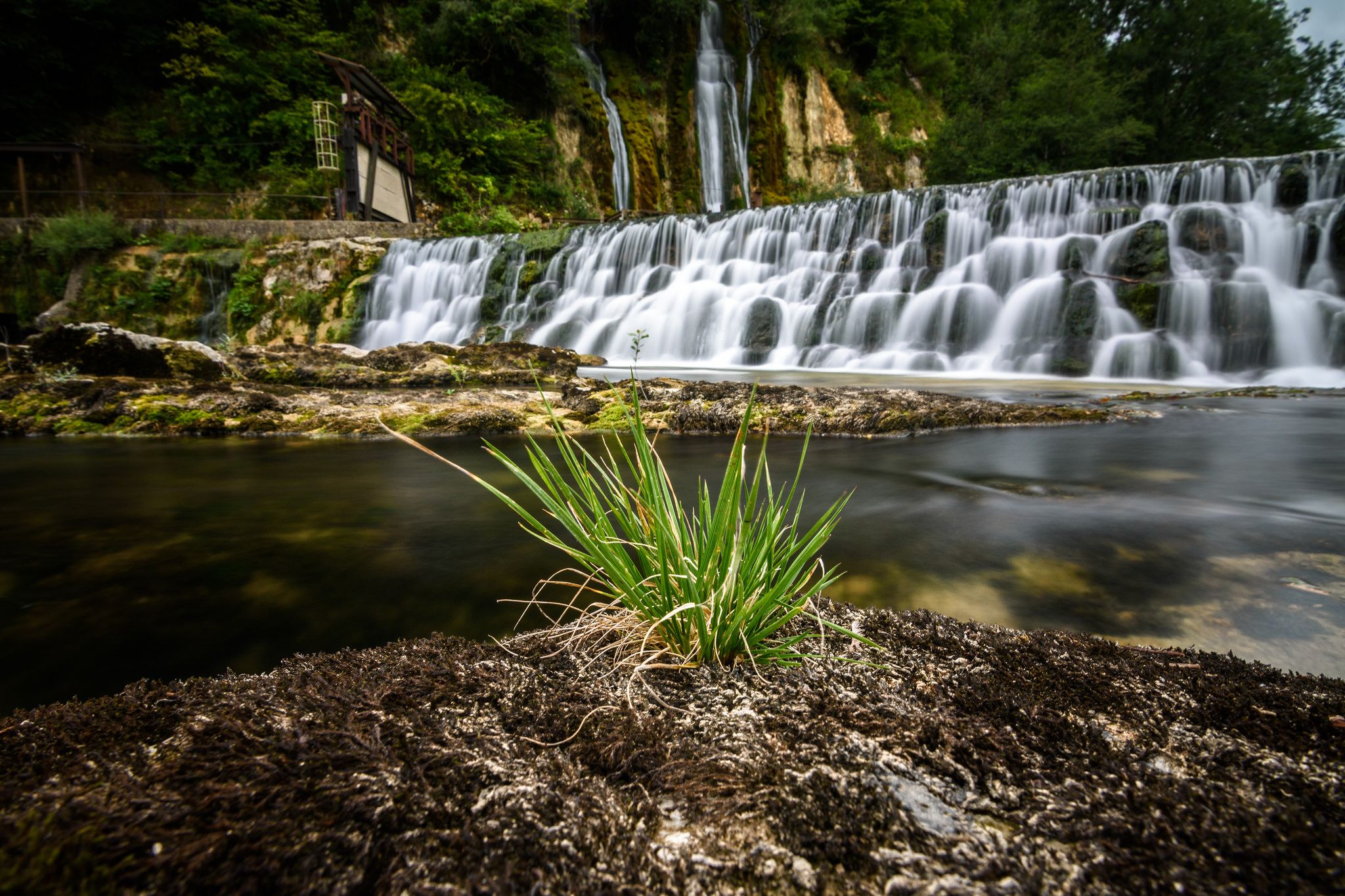 Cascade à Bellegarde, France