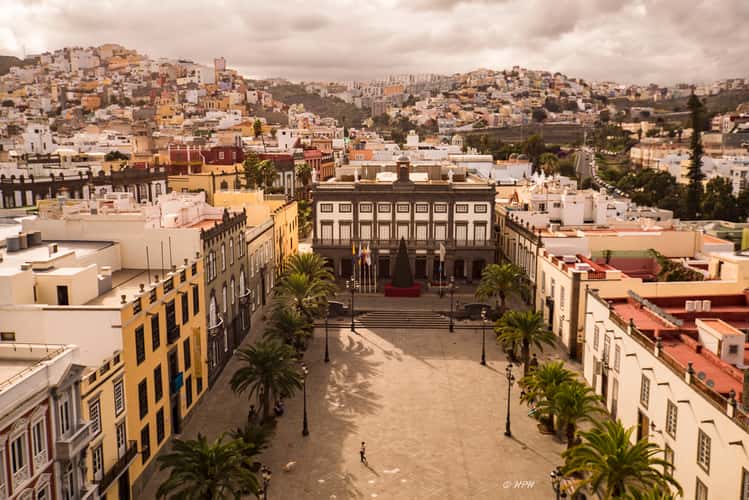 View from Cathedral Santa Ana, Las Palmas de Gran Canaria