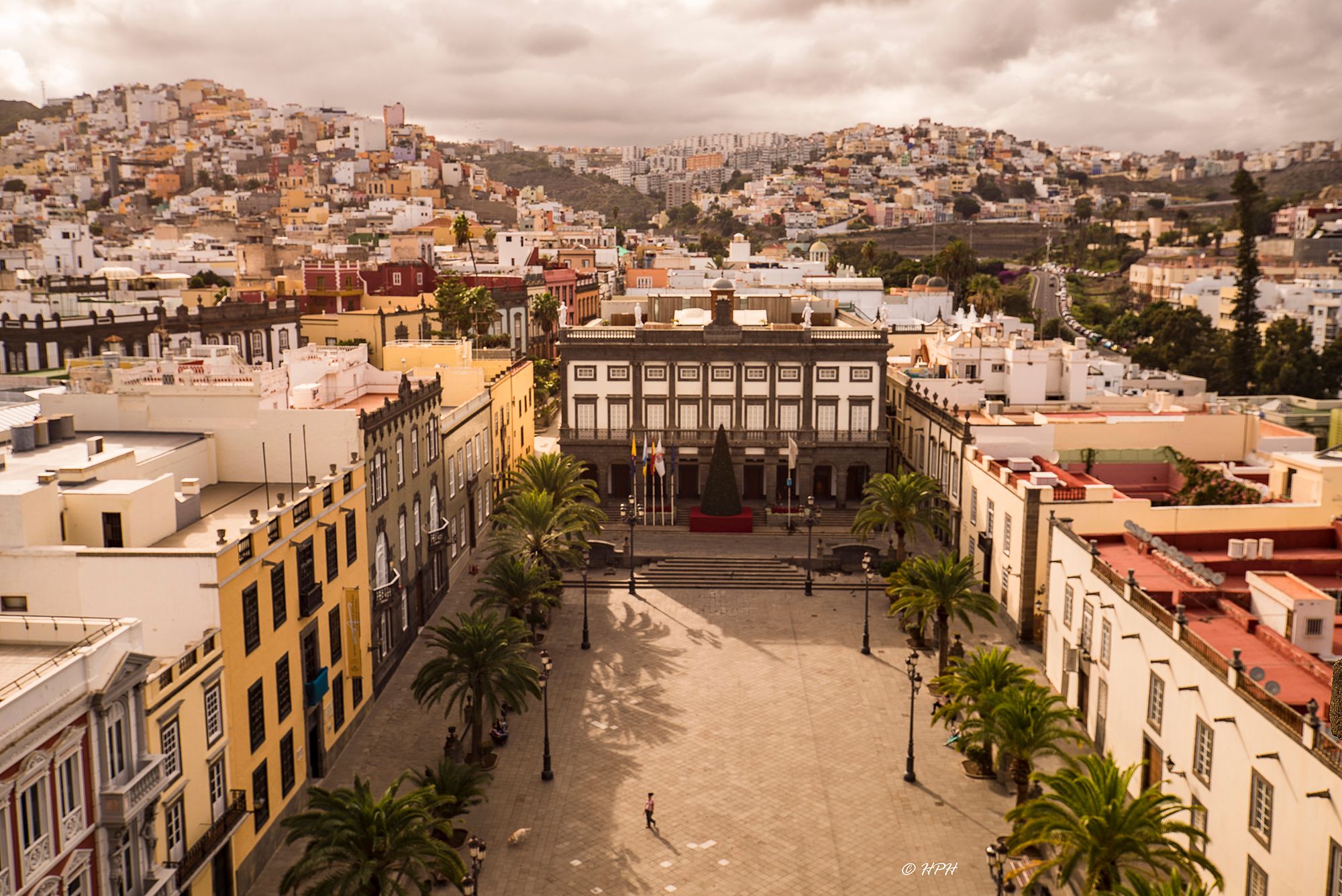 View from Cathedral Santa Ana, Las Palmas de Gran Canaria, Spain