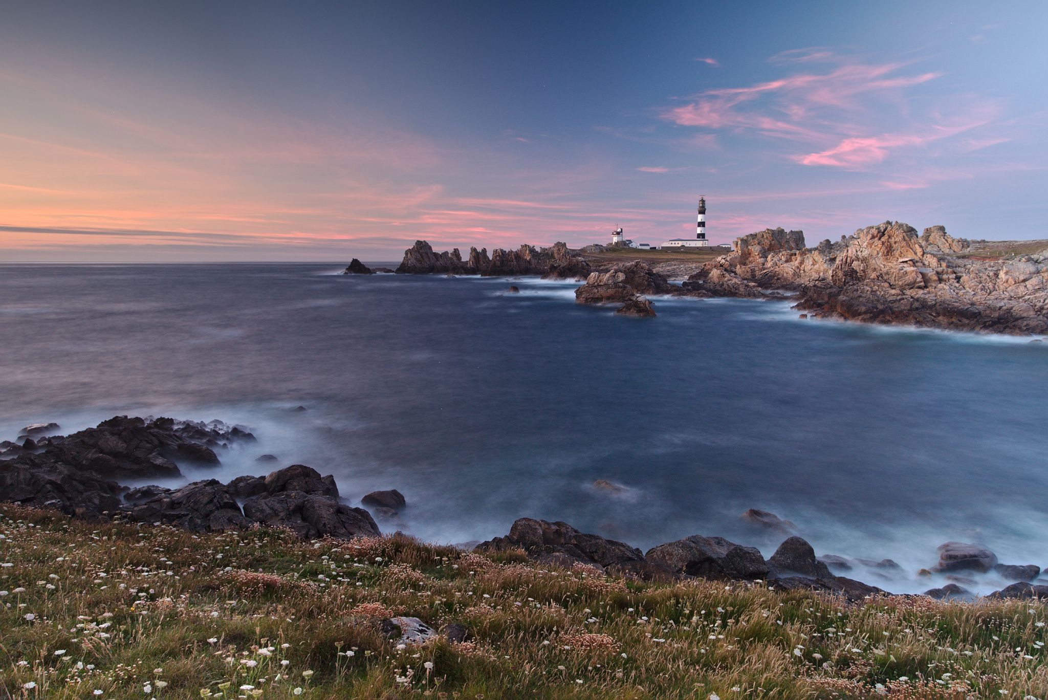 Créach lighthouse, Ouessant island, France