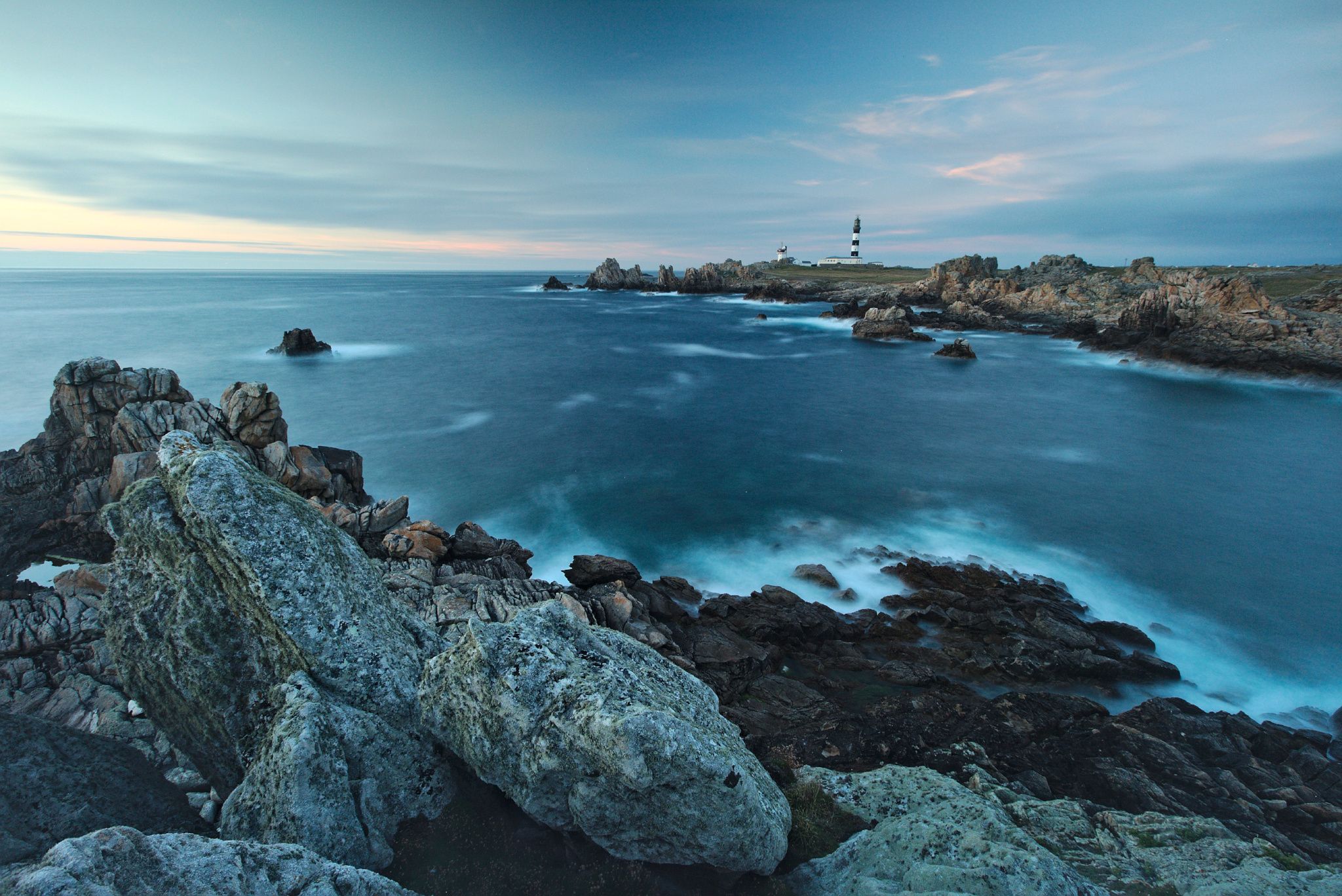 Créach lighthouse, Ouessant island, France