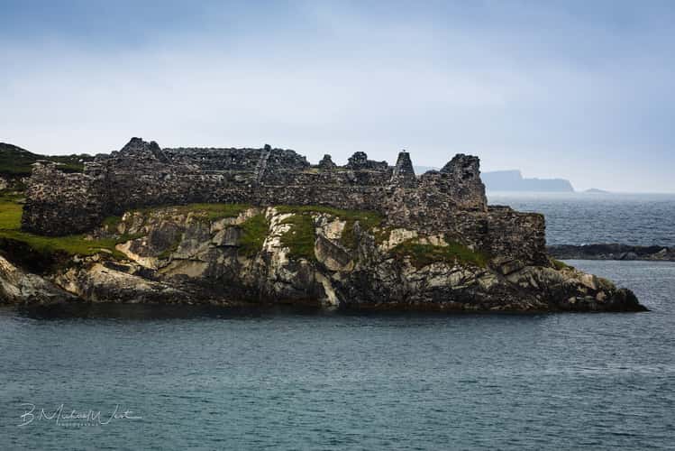 Cromwell's Barracks, Inishbofin Harbor, CO. Galway
