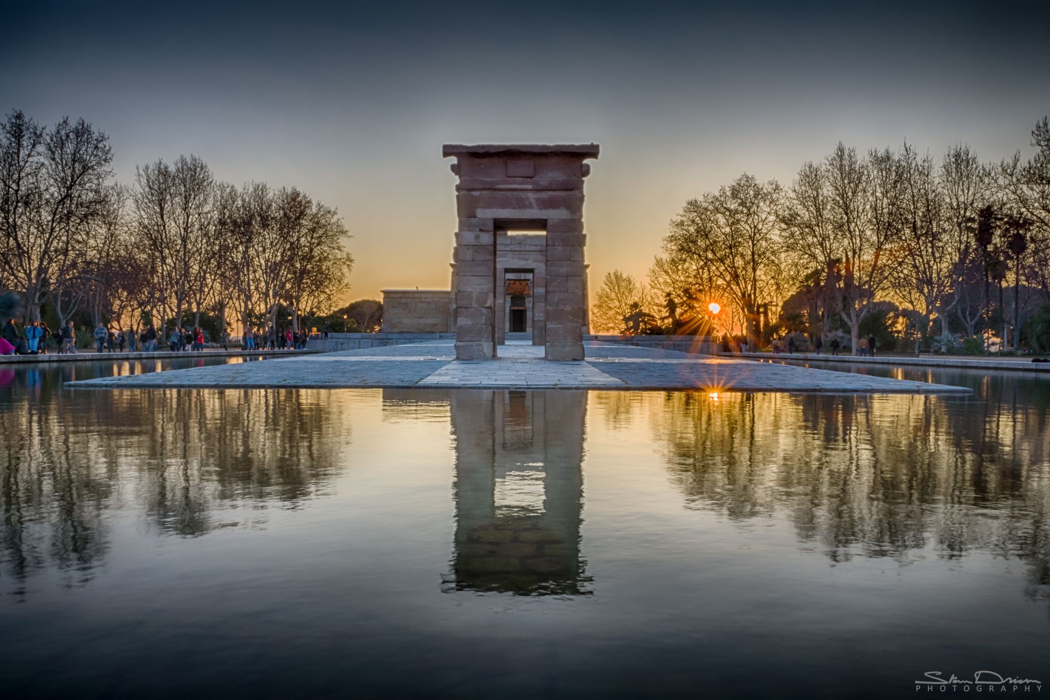 Temple of Debod, Madrid, Spain