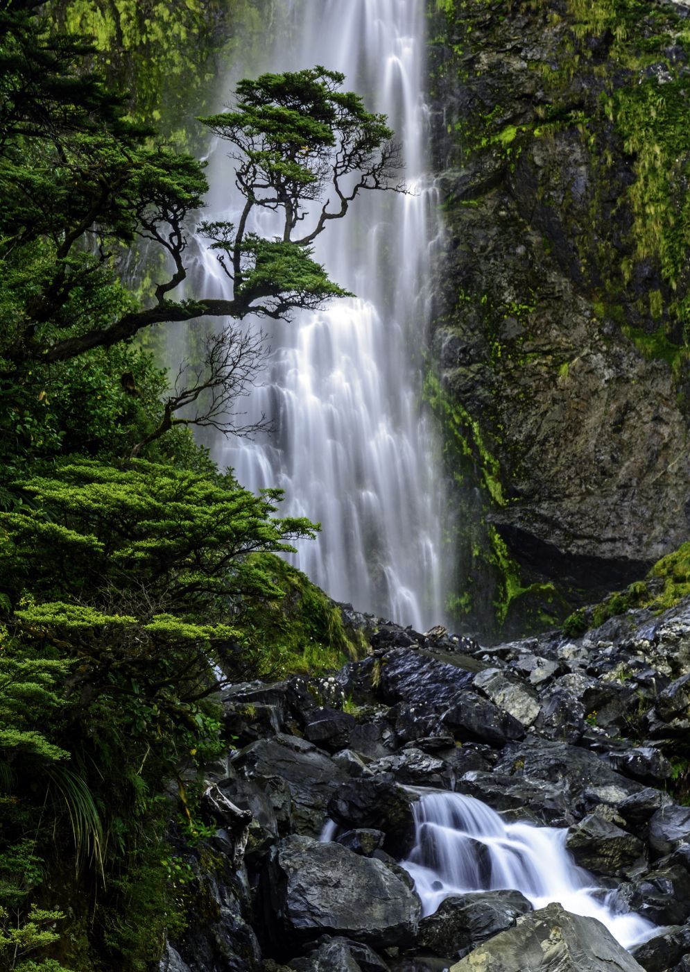 Devil's Punchbowl Falls, New Zealand