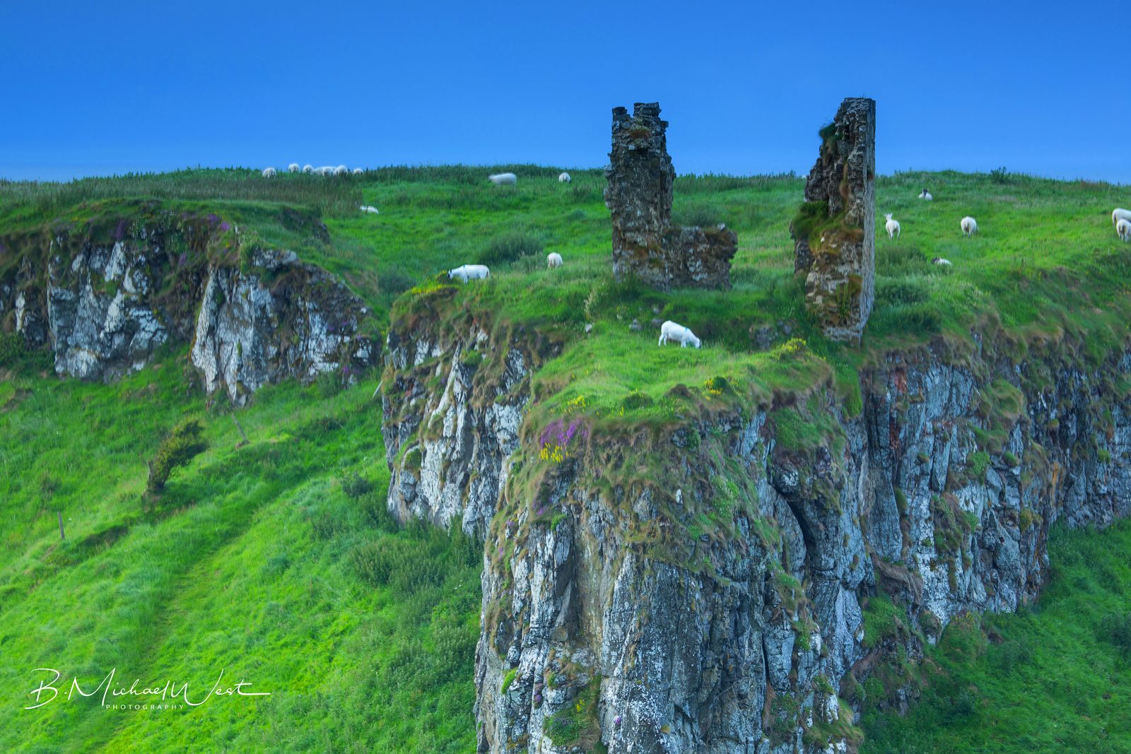 Dunseverick castle ruin, United Kingdom