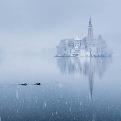 Fairy tale in Bled, Slovenia