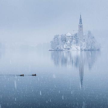 Fairy tale in Bled, Slovenia
