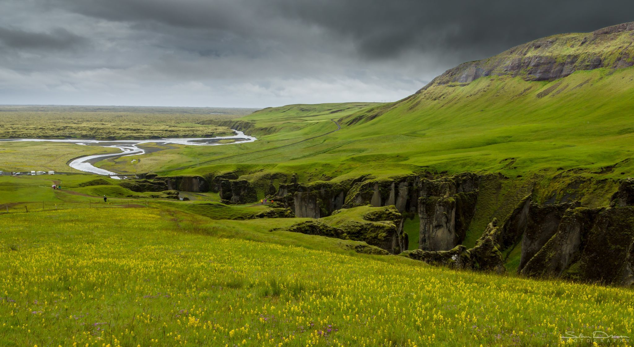Fjaðrárgljúfur Canyon, Iceland