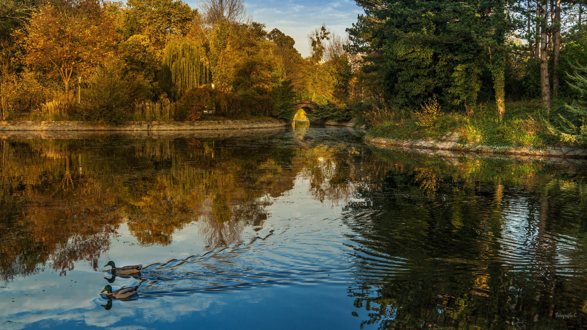Florisdorfer Wasserpark, Vienna, Austria